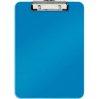 LEITZ Klemmbrett WOW 3971 DIN A4 blau Kunststoff