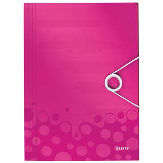 LEITZ Eckspanner WOW 4599 DIN A4 pink