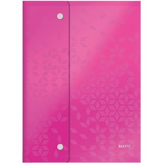 LEITZ 6 Dokumententaschen DIN A4 farbsortiert genarbt 0,20 mm