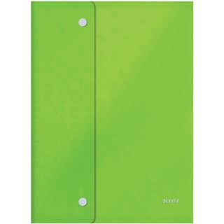 LEITZ 6 Dokumententaschen DIN A4 farbsortiert genarbt 0,20 mm