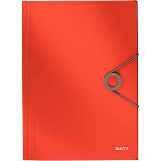 LEITZ Eckspanner Solid 4563 DIN A4 hellrot