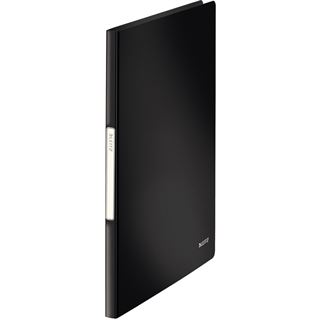 LEITZ Solid Sichtbuch DIN A4, 20 Hüllen schwarz