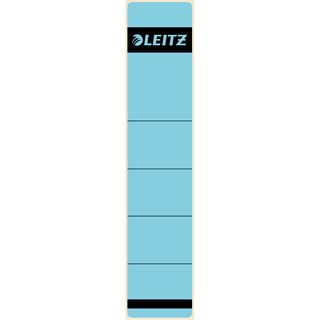 LEITZ 10 Ordneretiketten 1643 blau f&uuml;r 5,2 cm R&uuml;ckenbreite
