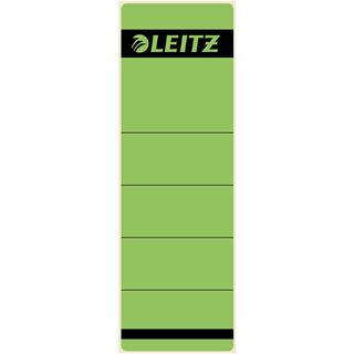 LEITZ 10 Ordneretiketten 1642 gr&uuml;n f&uuml;r 8,0 cm