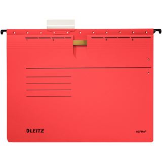 LEITZ 5 H&auml;ngehefter ALPHA&reg; 1984 Karton rot 1 x