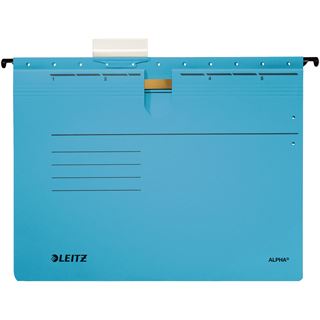 LEITZ 5 Hängehefter ALPHA® 1984 Karton blau 1 x