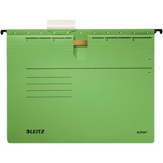 LEITZ 5 Hängehefter ALPHA® 1984 Karton grün 1 x