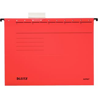 LEITZ 5 H&auml;ngemappen ALPHA&reg; 1985 rot