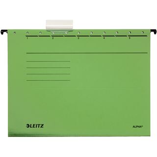 LEITZ 5 H&auml;ngemappen ALPHA&reg; 1985 gr&uuml;n