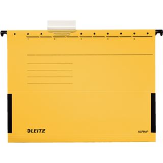 LEITZ 5 Hängetaschen ALPHA® 1986 gelb