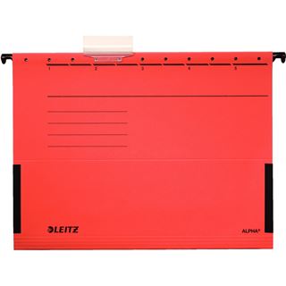 LEITZ 5 H&auml;ngetaschen ALPHA&reg; 1986 rot