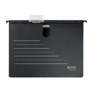 LEITZ 10 H&auml;ngehefter ALPHA&reg; recycle 1920 Karton schwarz 1 x