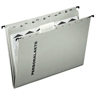 LEITZ Personalmappen Personalakte grau