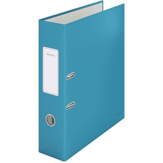 LEITZ Cosy Soft-Touch Ordner sanftes blau stabile Pappe 8,0 cm DIN A4