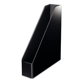 LEITZ Stehsammler Duo Colour 53620095 schwarz/grau Kunststoff, DIN A4