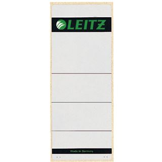 LEITZ 10 Ordneretiketten 1647-00-85 grau