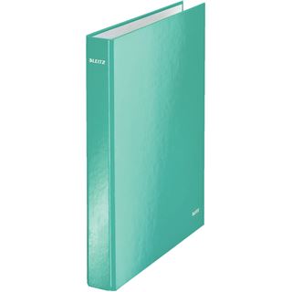 LEITZ WOW Ringbuch 2-Ringe eisblau 4,0 cm DIN A4