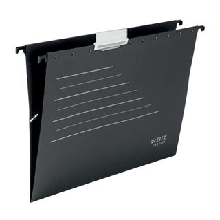 LEITZ 10 H&auml;ngemappen ALPHA&reg; recycle 1921 schwarz