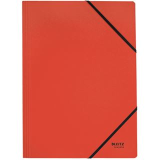 LEITZ Eckspanner recycle 3908 DIN A4 rot