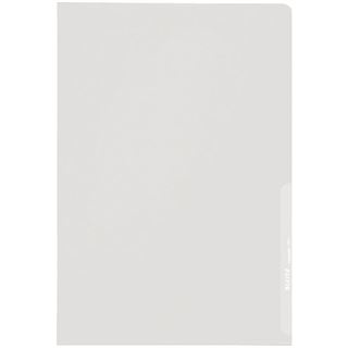 LEITZ 100 Sichth&uuml;llen 4060 DIN A4 transparent genarbt 0,17 mm