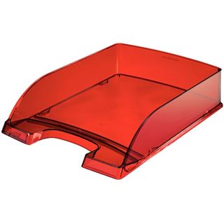 LEITZ Briefablage Plus rot-transparent (52260028)
