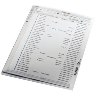 LEITZ 100 Sichth&uuml;llen 4005 Standard DIN A5 transparent genarbt