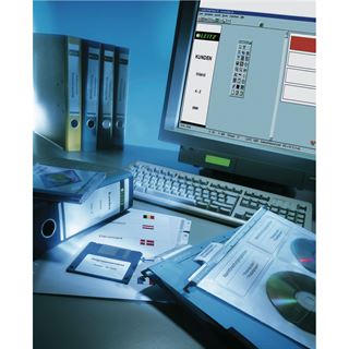 LEITZ 150 Ordneretiketten 1686/2-35 blau