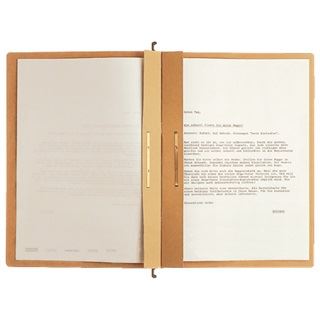 LEITZ 25 H&auml;ngehefter ALPHA&reg; 1987 Karton naturbraun 2 x