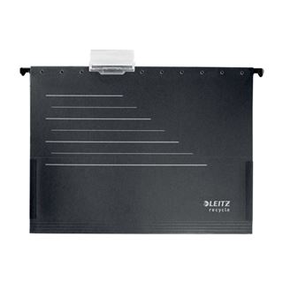 LEITZ 10 H&auml;ngetaschen ALPHA&reg; recycle 1922 schwarz