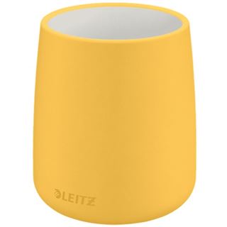 LEITZ Stiftehalter Cosy gelb Keramik 8,7 x 8,7 x 10,8 cm