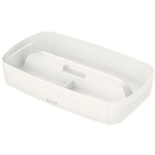 LEITZ MyBox Einsatz f&uuml;r Aufbewahrungsboxen 1,5 l perlwei&szlig;