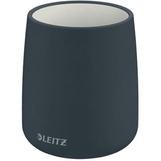 LEITZ Stiftehalter Cosy grau Keramik 8,7 x 8,7 x 10,8 cm