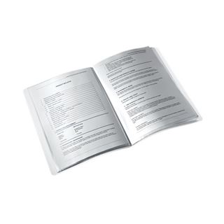 LEITZ WOW Sichtbuch DIN A4, 40 Hüllen grün-metallic