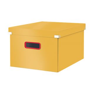 LEITZ Click & Store Cosy Aufbewahrungsbox 18,5 l gelb 28,1 x 37,0