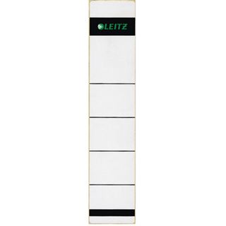 LEITZ 100 Ordneretiketten 1643 grau für 5,2 cm Rückenbreite