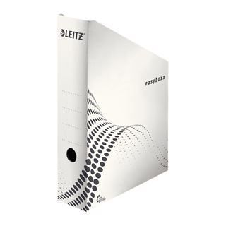 LEITZ 25 Archiv-Stehsammler easyboxx wei&szlig;