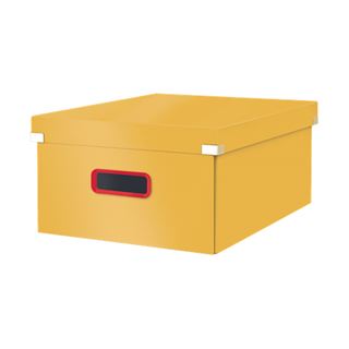 LEITZ Click & Store Cosy Aufbewahrungsbox 32,0 l gelb 36,9 x 48,2