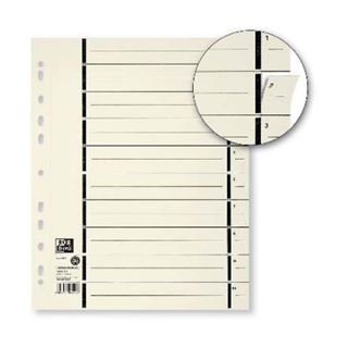 OXFORD Trennbl&auml;tter 06457 1-10 chamois, 100 St.