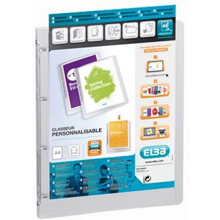 OXFORD Pr&auml;sentationsringb&uuml;cher 4-Ringe transparent 2,0 cm