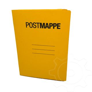 PAGNA Eckspanner Postmappe DIN A4 gelb