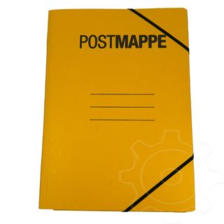 PAGNA Eckspanner Postmappe DIN A4 gelb