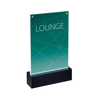 SIGEL luminous LED-Tischaufsteller DIN A5