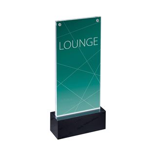 SIGEL luminous LED-Tischaufsteller 1/3 DIN A4