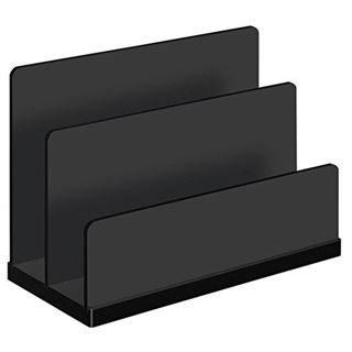 WEDO Briefst&auml;nder Black Office schwarz