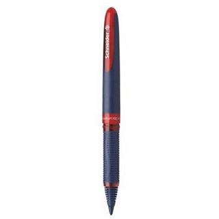 Schneider One Business Tintenroller rot/schwarz 0,6 mm, Schreibfarbe:
