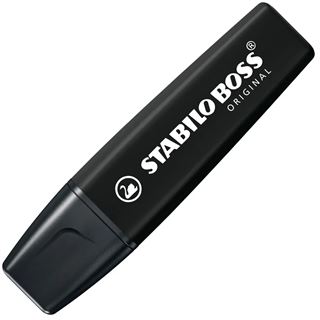 STABILO BOSS ORIGINAL ARTY Textmarker schwarz, 1 St.