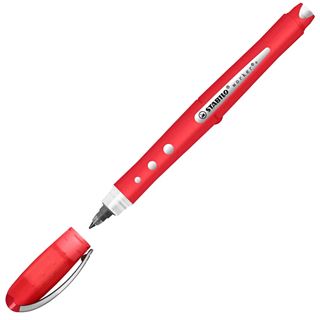 STABILO worker colorful Tintenroller 0,5 mm, Schreibfarbe: rot, 1 St.