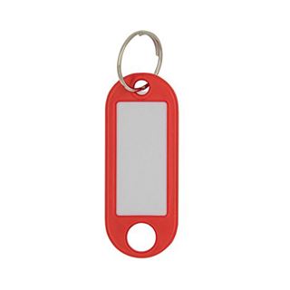 WEDO Schlüsselanhänger rot, 10 St. (262101802)