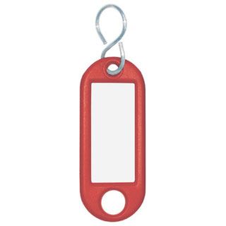 WEDO Schlüsselanhänger rot, 10 St.
