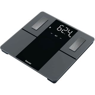 beurer Körperanalysewaage BF 500 Super Black Edition schwarz